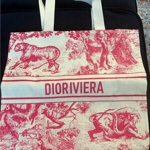Brand new Dior Dioriviera pink and Cream Tote Gwp item